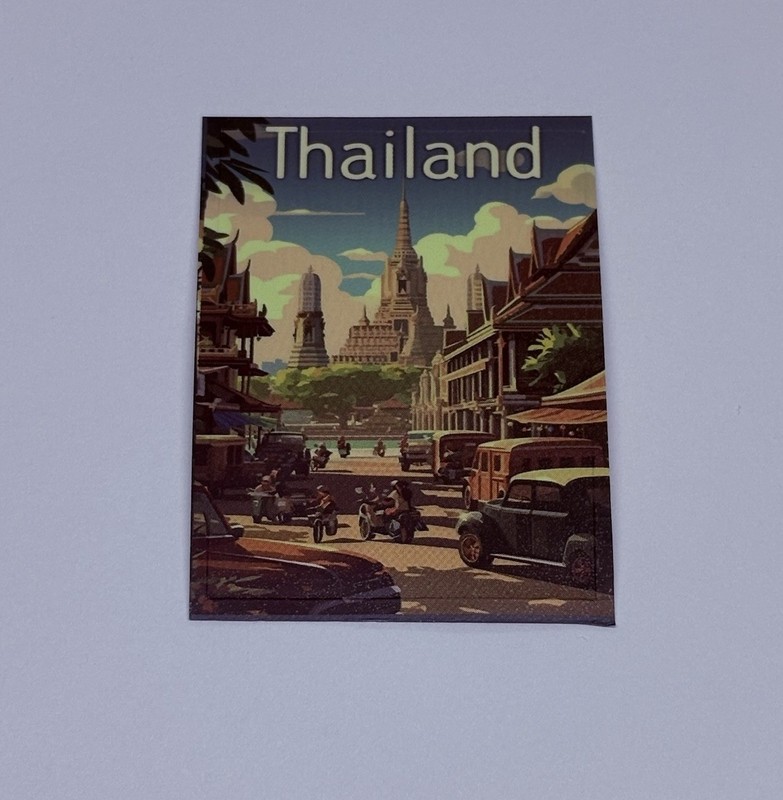Thailand Bangkok Sticker Temple Country Tour Travel Art Decal Vinyl Souvenir Tc9