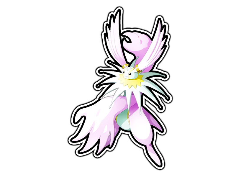 Cherubimon Good Digital Monster Sticker Waterproof Vinyl Decal DieCut Car Laptop