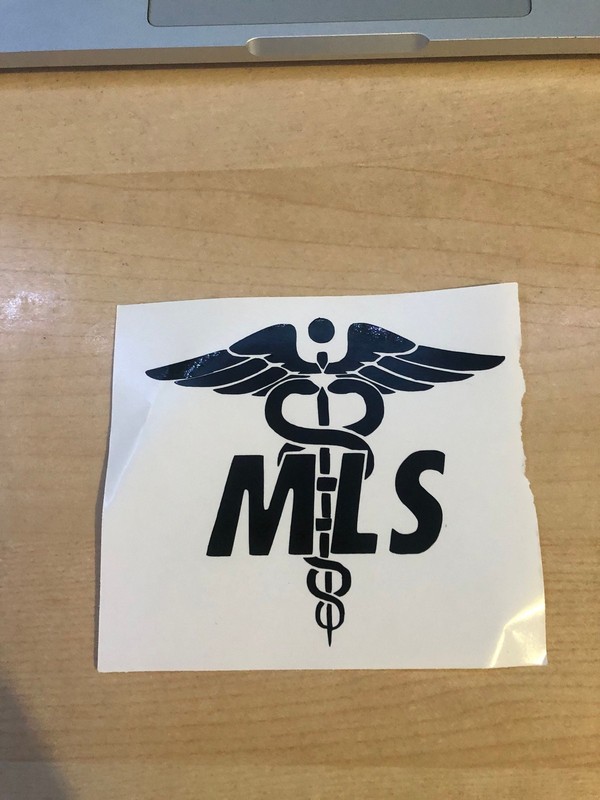 MLS Medical Laboratory Scientist Decal Gift Sticker Reflective Holographic 55+ gallery