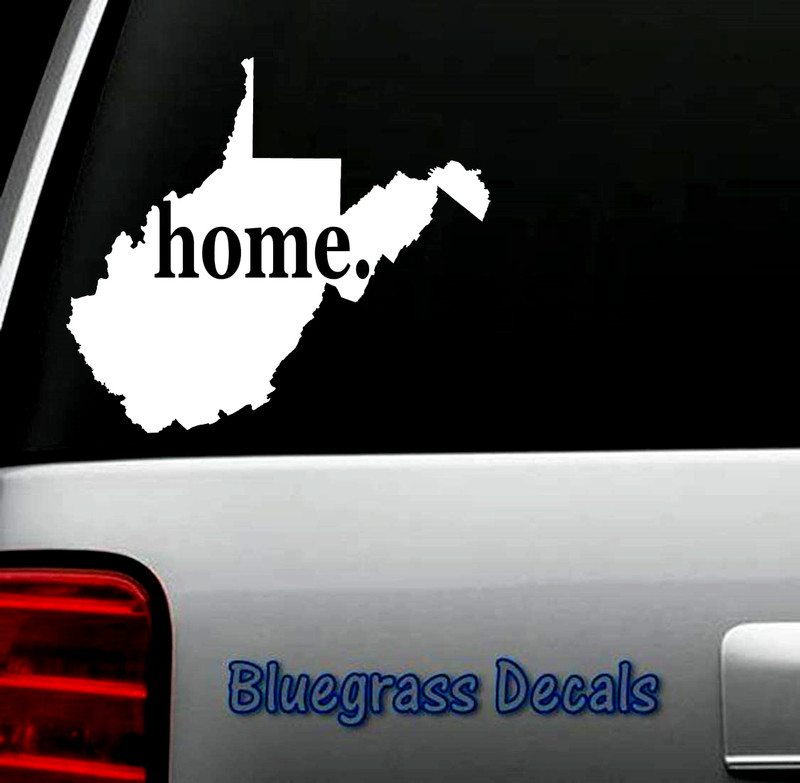 WEST VIRGINIA HOME STATE Decal Sticker Car Truck SUV LAPTOP MIRROR SURFACE E1047