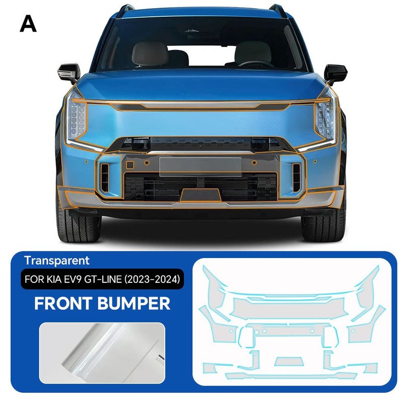 KIA EV9 GT/Land/Wind/Light 2023-UP Full Car Kit PreCut PPF Paint Protection Film