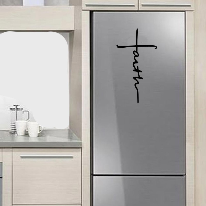 Faith Cross Christian Church Vinyl Decal Sticker for Car Window Wall Door gallery