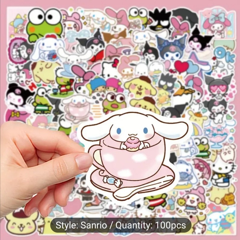 10 PCS Sanrio Characters Hello Kitty And Friends Stickers BRAND NEW gallery