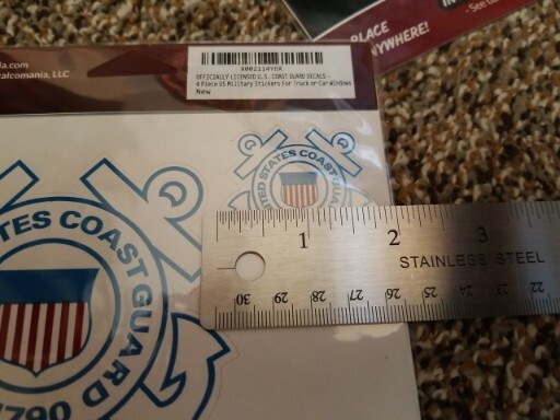 SET OF 12 - UNITED STATES COAST GUARD Vinyl Decal Sticker USCG LOT gallery