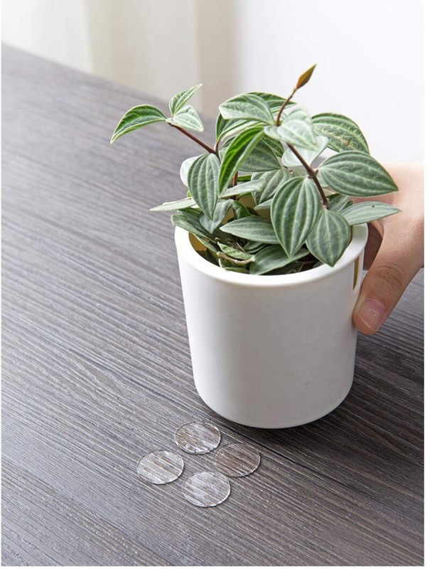 0.8″ Round Traceless Stickers Adhesive Transparent Double-sided Tape Fixed Clear