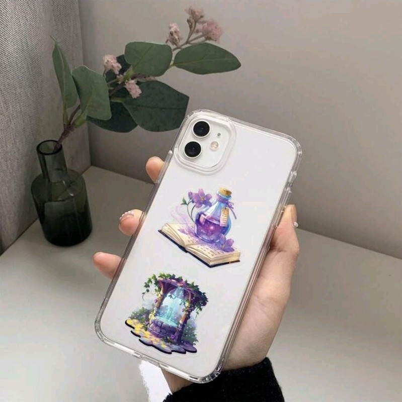 25 Pcs Retro Magic Planet High Def Artwork Vinyl Stickers Waterproof gallery