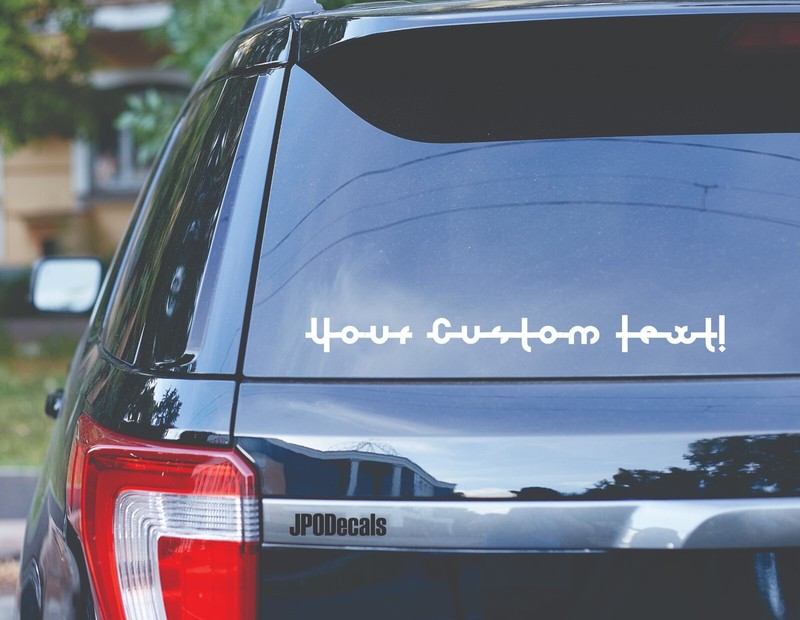 1 Inch Custom Lettering Or Numbers Vinyl Decal Transfer Sticker Premium Vinyl gallery