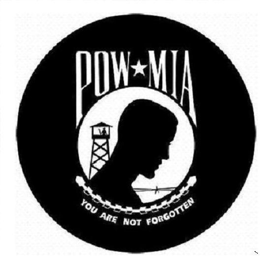 Prisoner Of War POW 4 PACK round Military Stickers 2 inch Decals #DC-50
