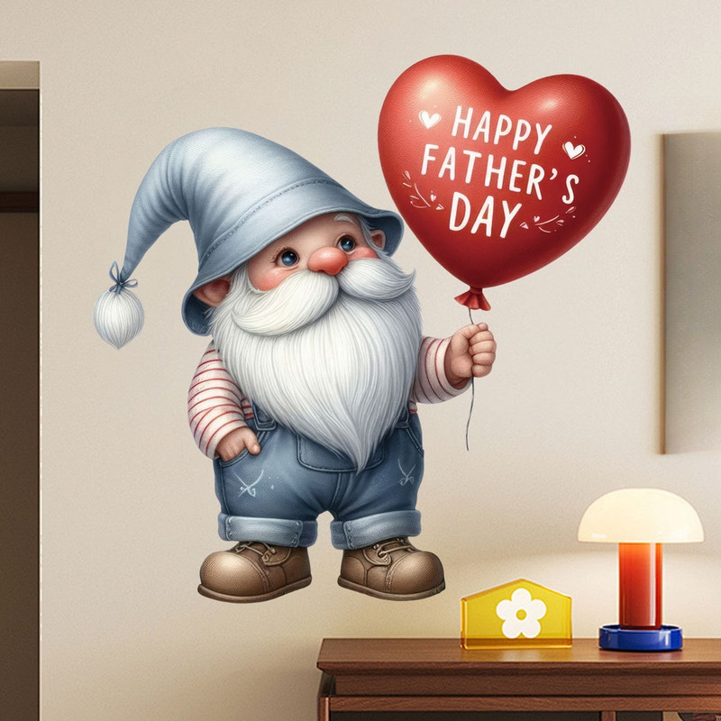 Red Heart Shape Wall Sticker 30x30cm PVC Cling for Living Room Bedroom Office gallery