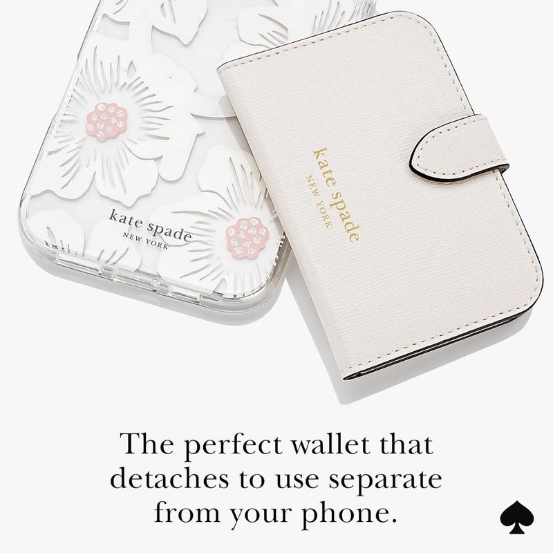Magnetic Phone Wallet Card Holder Cream kate spade new york Morgan Wallet Card gallery