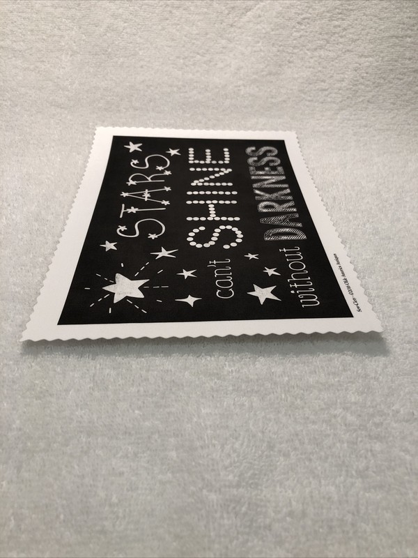 Stars Can't Shine Without Darkness Giclee Fine Art Print on Cloth Ready-To-Sew!! gallery