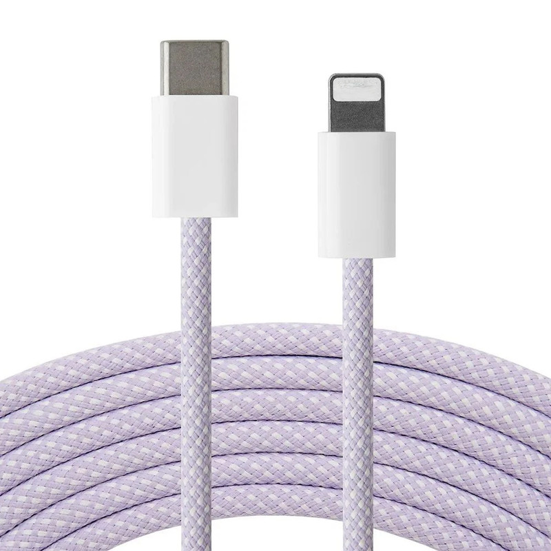 USB-C Braided 3 ft Cable For iPhone 14 13 12 11 Pro Max XS XR 8Plus Type C Cable gallery