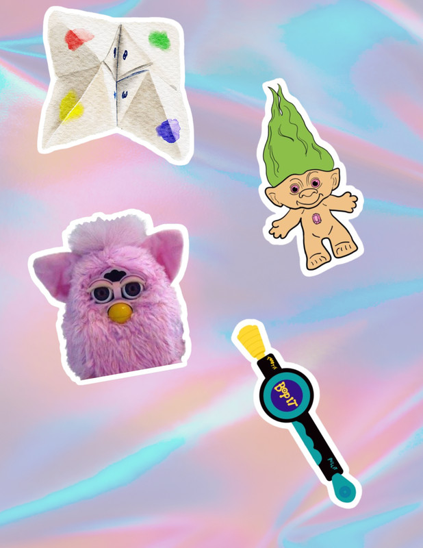 90’s Toys Retro Sticker Pack