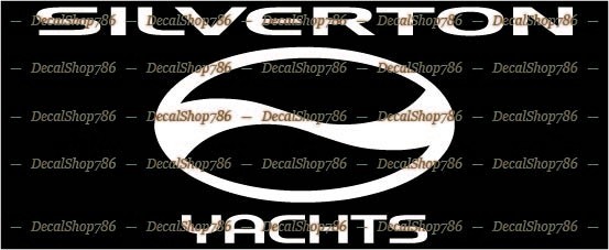 Silverton Yachts – Outdoors – Car/SUV/Truck Vinyl Die-Cut Peel N’ Stick Decals