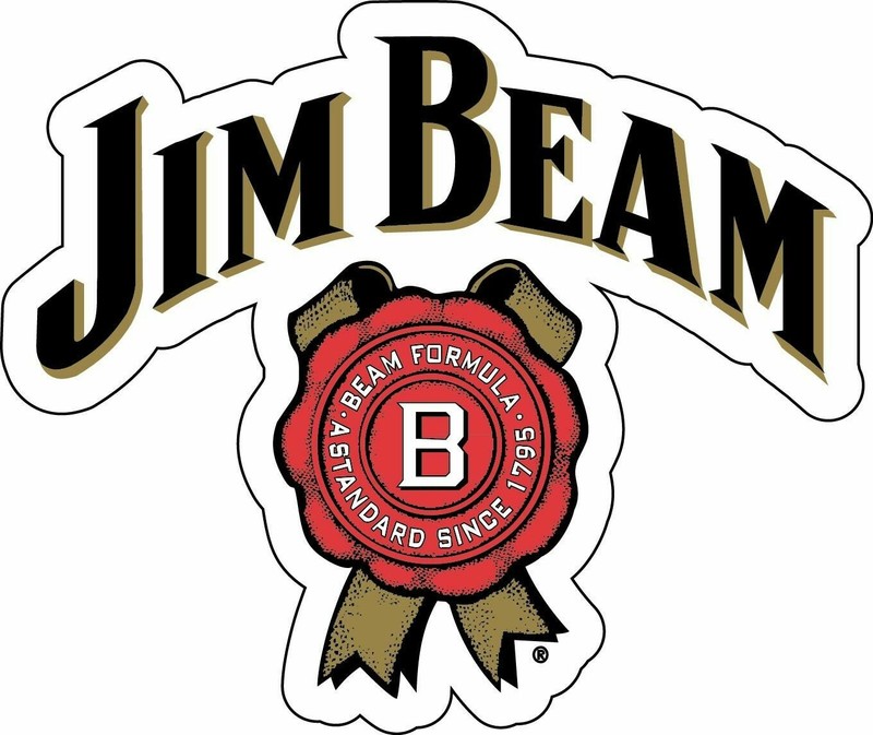 JIM BEAM Sticker Decal Whiskey Bourbon Alcohol Bar Wall Vinyl CHOOSE SIZE 3″-12″