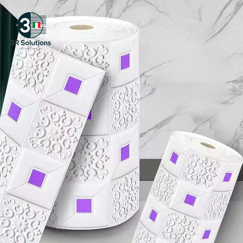 70cm*1/5/10M Stereo 3D Wall Stickers Decorative Ceiling Stickers Autoades