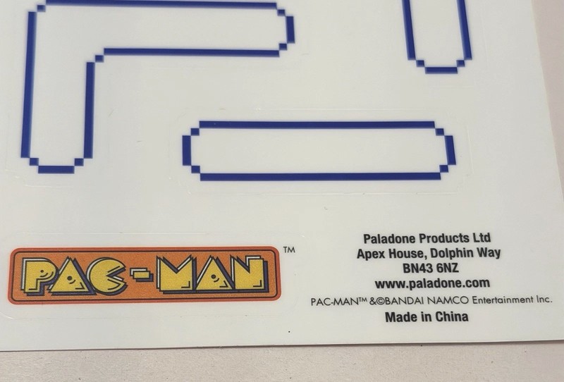 Vintage Pac man Stickers Arcade Pixel Assorted Sticker Video Games Pacman Retro gallery