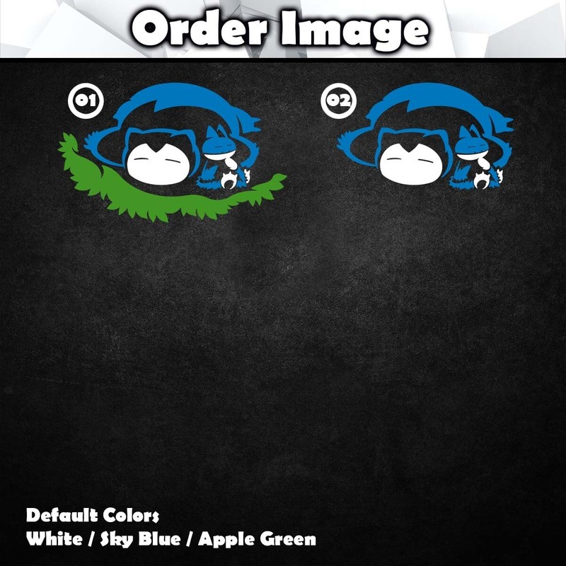 Snorlax Munchlax Vinyl Decal Sticker (Monster Nintendo Car Laptop PC Tower) gallery