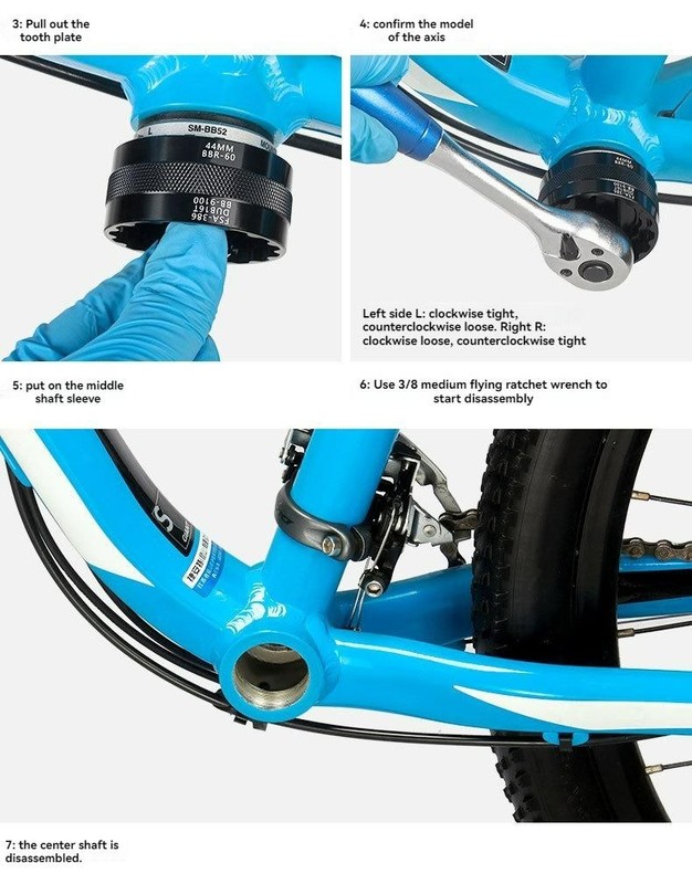 5 in 1 Bottom Bracket Tool BSA30 BB386 DUB BB52 BB93 Install Remover gallery