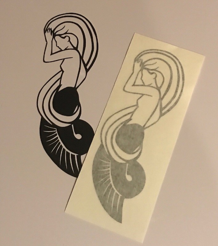 Mermaid Sticker - Sailor Beach Nautical Ocean Surf Hawaii Tropical Sea Ship gallery