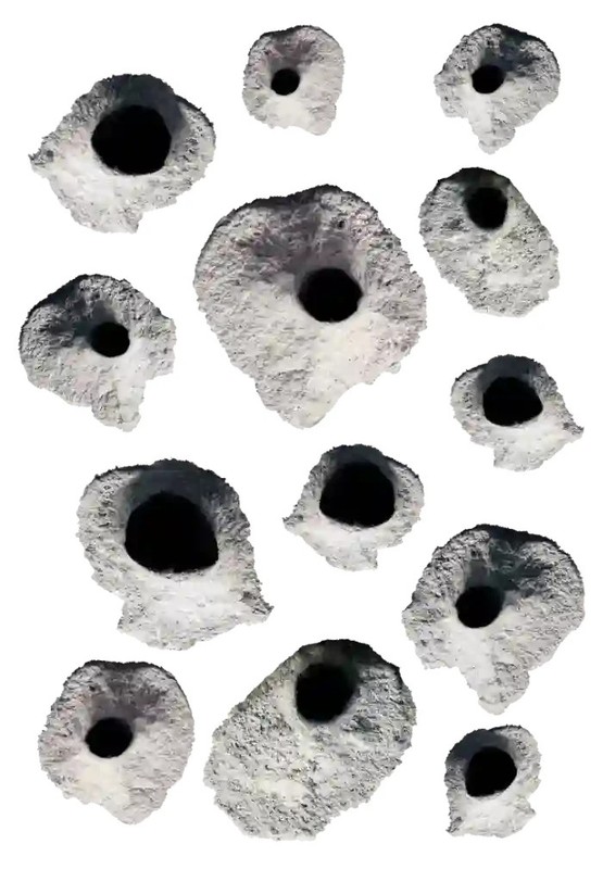 Wall Decal Realistic Bullet Holes Sticker Sheet Assorted Bullet Hole Stickers