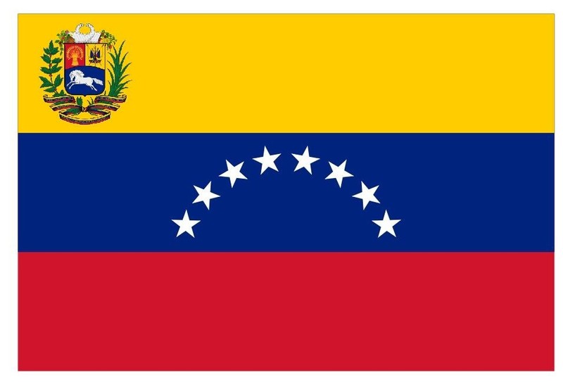 Venezuela Flag Sticker Decal F575