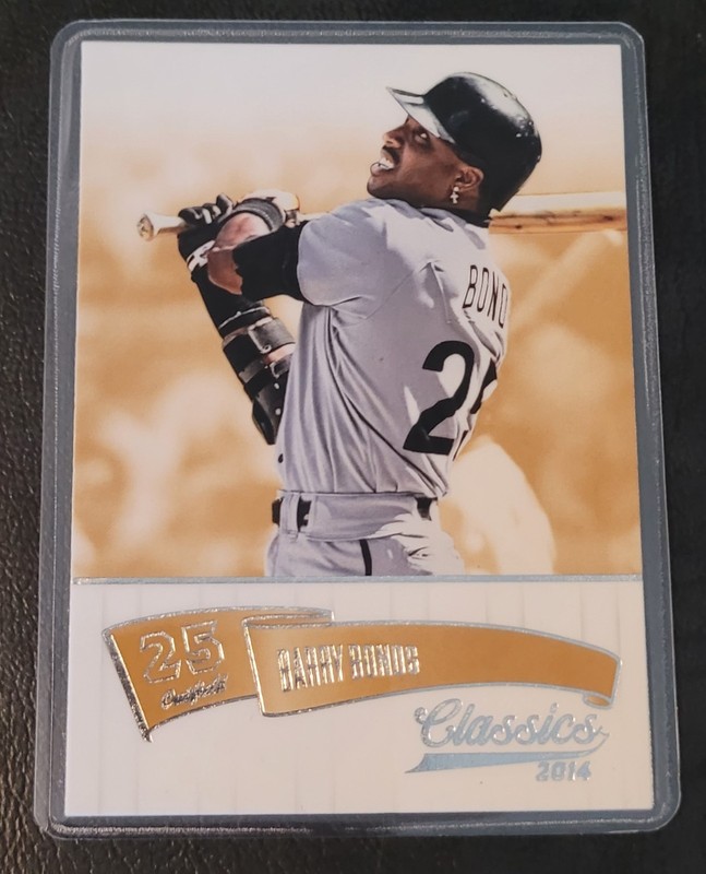BARRY BONDS Baseball Card HOF Fridge/Locker/Cabinet Laminated Magnet gallery