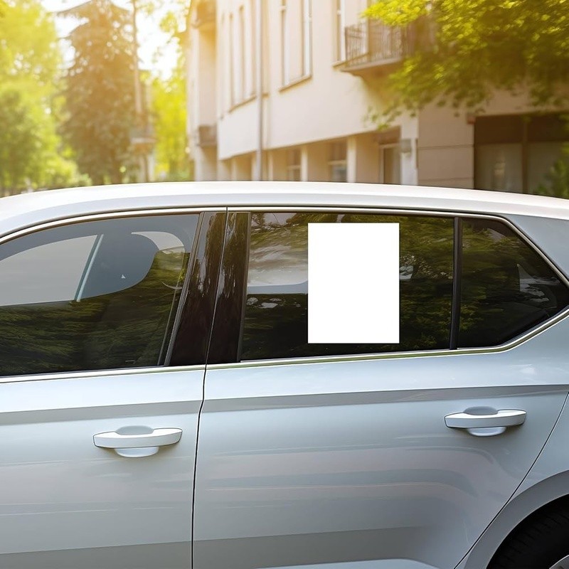 Exterior Window Stickers Car Dealerships Weatherproof Paper Durable Signage New gallery