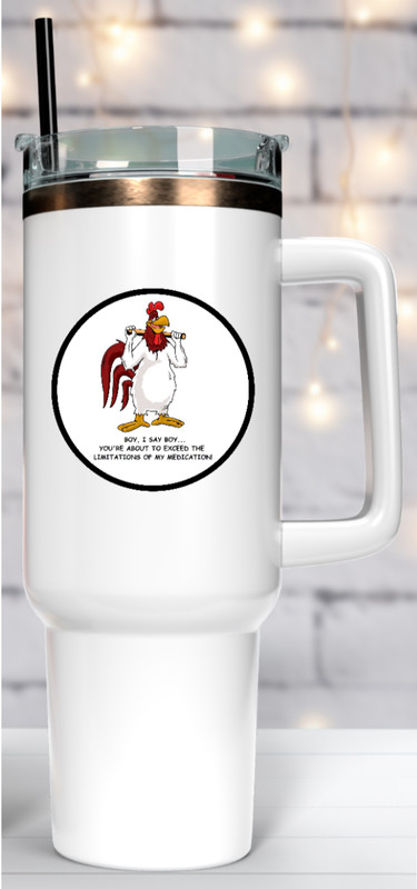 Cartoons - Foghorn Leghorn - 4" Vinyl Decal Handmade Vehicle Laptop Cooler 262 gallery