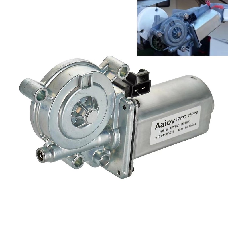 RV Electric Awning Replacement Motor 12V Compatible with Carefree Eclipse Power gallery