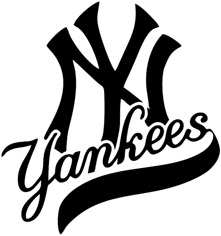 Vinyl Decal Car Truck Sticker Wall Baseball MLB – New York Yankees Logo v2
