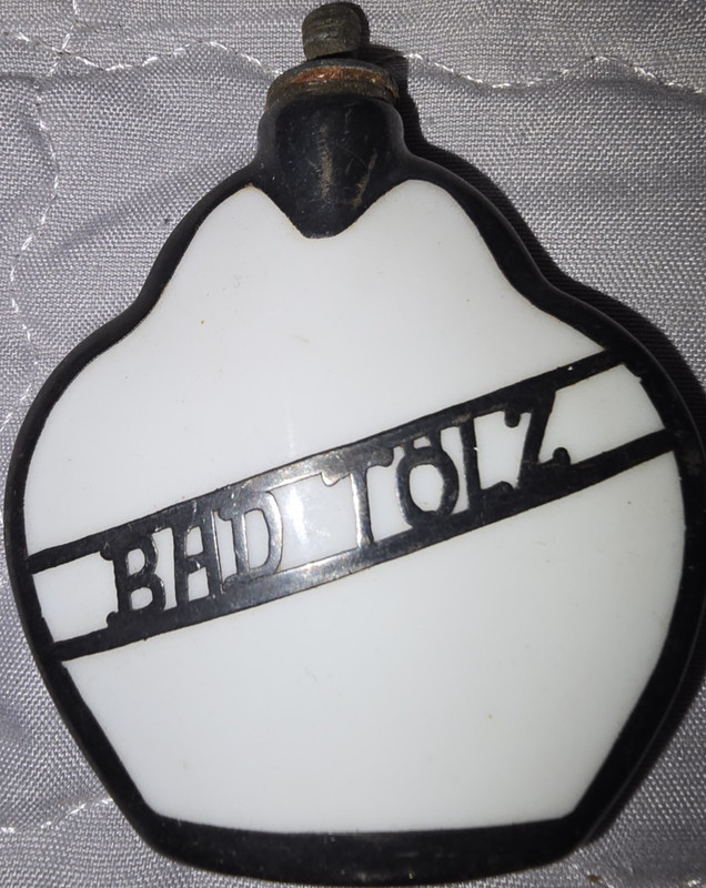 Bad Tolz Beautiful Inlaid Possible Chain Pull? Lion Crest on Reverse