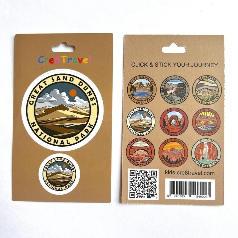 Denali National Park Sticker Pack – 2 Vinyl Stickers (2" + 1") | Alaska gallery