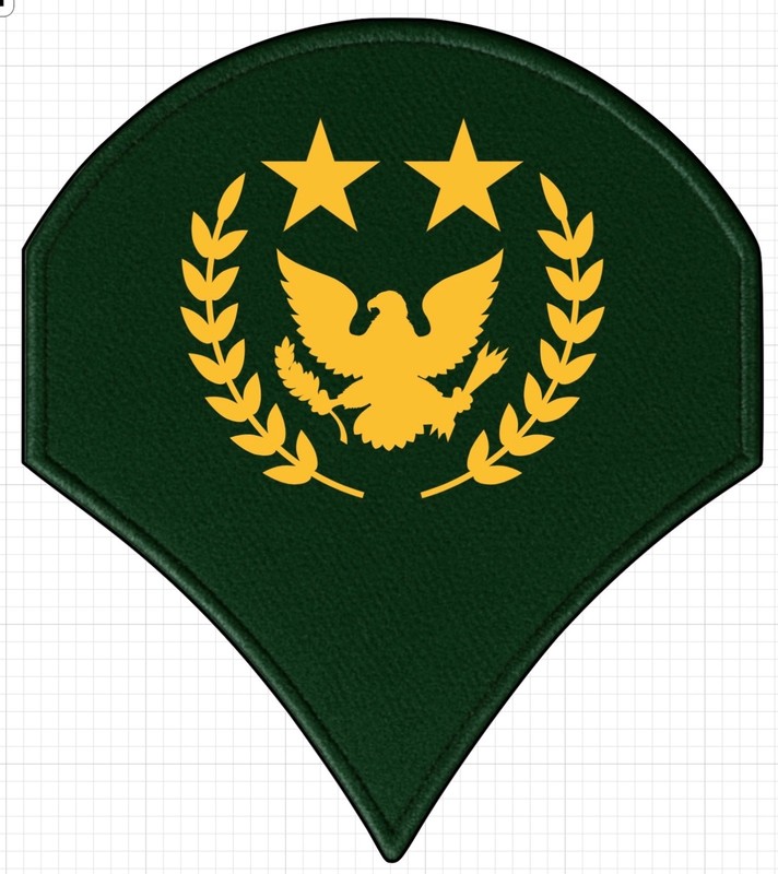 STICKER humor command specialist E4 MAFIA shield of sham Army veteran USA lead