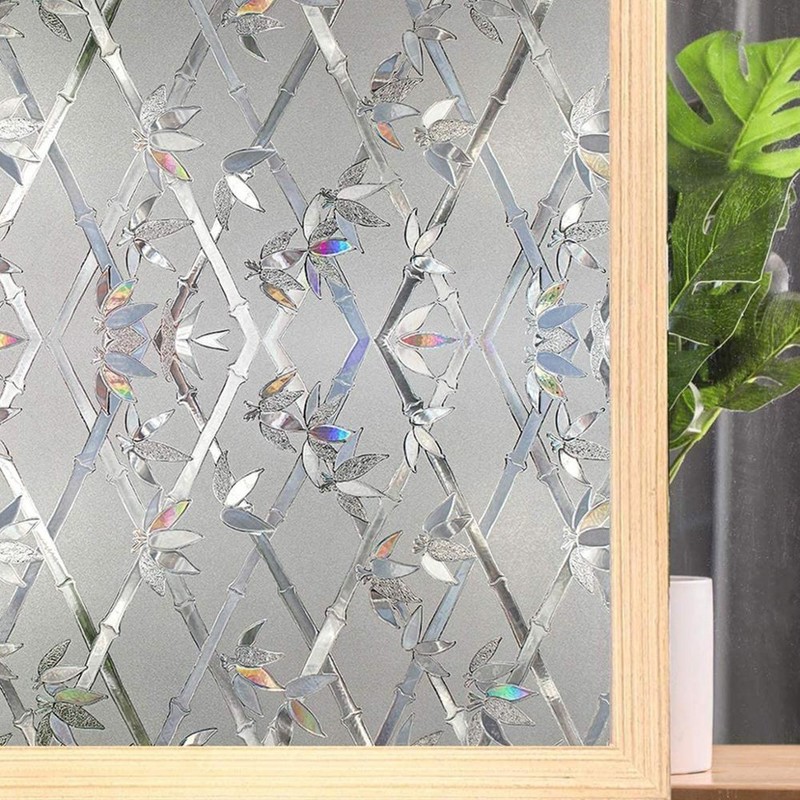 Unique Static Cling Casement Sticker Set Retains Heat and Saves Energy!