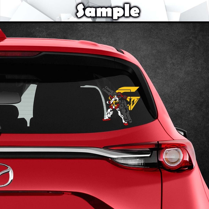 Gundam Heavyarms Customized Vinyl Decal (Anime Mecha Car Laptop PC Tower Decor) gallery