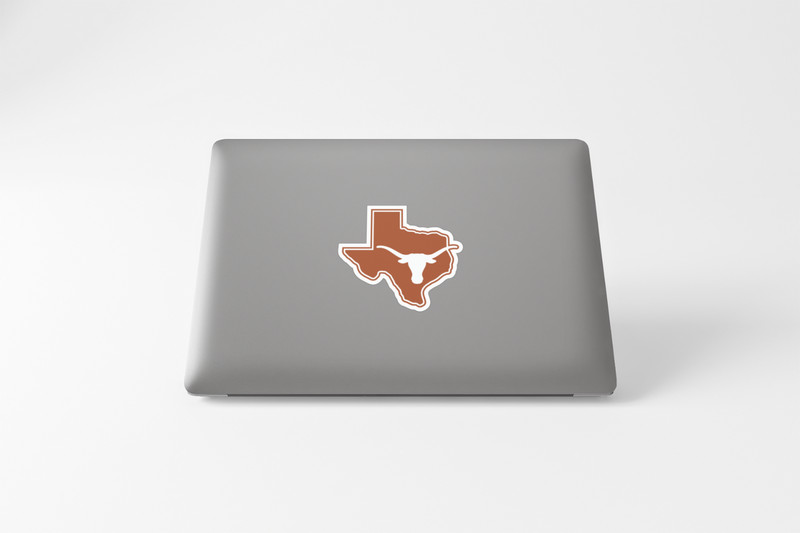 Texas University Longhorns Car Decal Vinyl Decal Monogram Sticker Bumper gallery