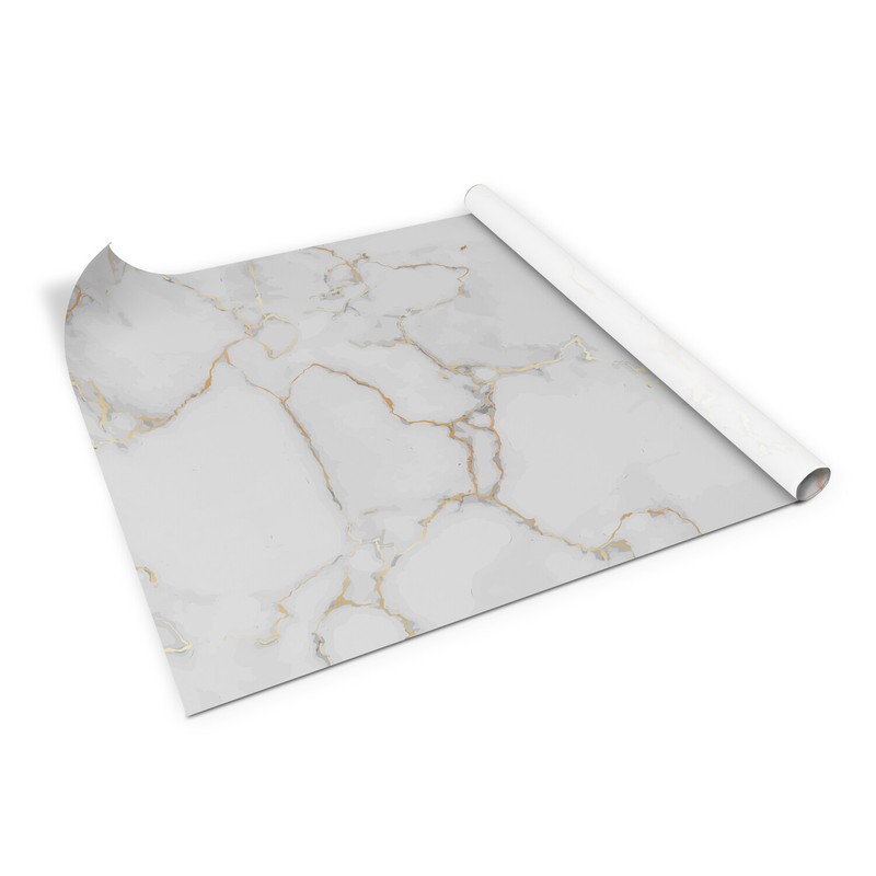 Sticky Back Plastic Self Adhesive Film Wrap Sticker Light marble 100×50