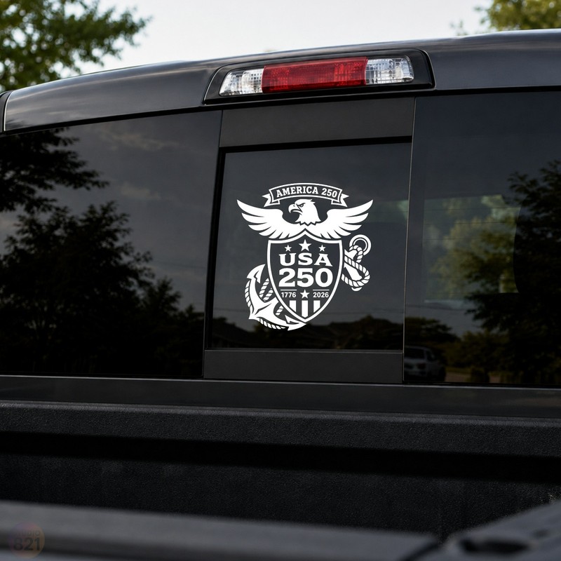 America 250 Emblem Decal – US Marines Vinyl Sticker for Car Truck Window gallery