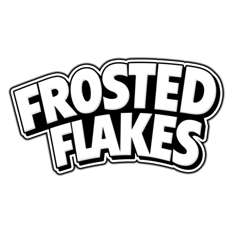 #3182 Frosted Flakes Logo #1 Brand Sticker Waterproof Vinyl Decal Die-Cut Car