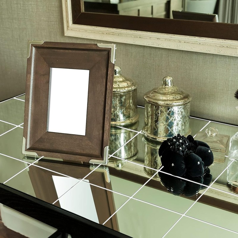 Create Stunning Reflections with 10 Non-Glass Mirror Sheets, 12 x 12 Inches Each gallery