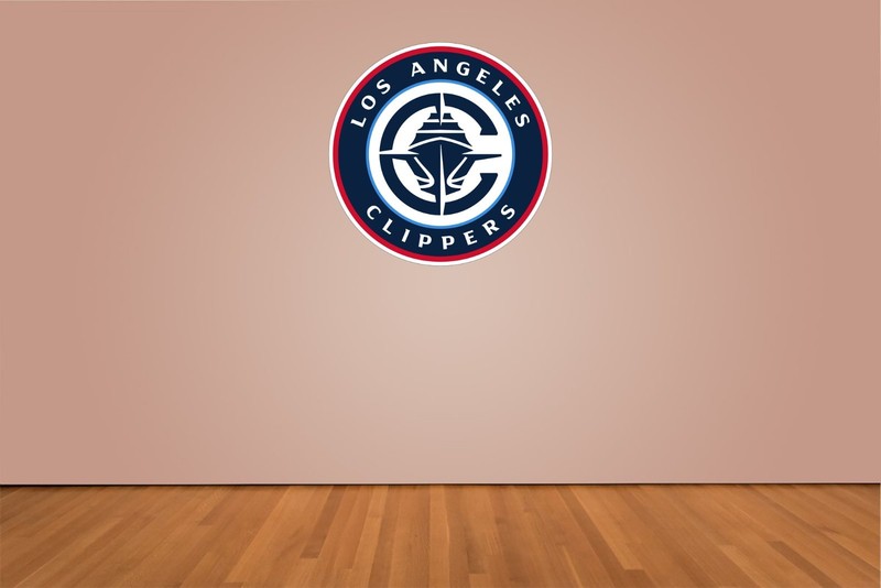 LA Clippers Basketball Indoor Wall Vinyl Decal Sticker 5″ – 52″ los angeles