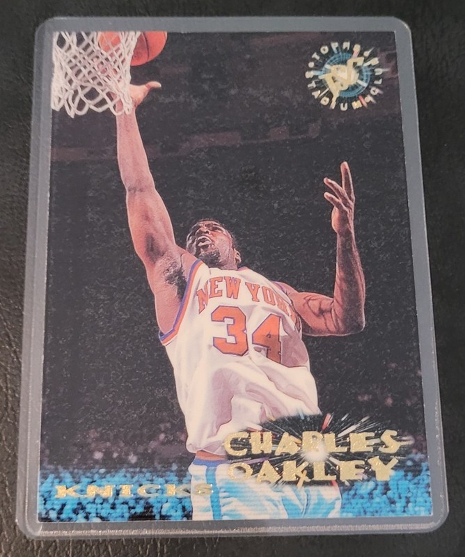 Charles Oakley Knicks Basketball Card HOF Fridge/Locker/Cabinet Laminated Magnet gallery