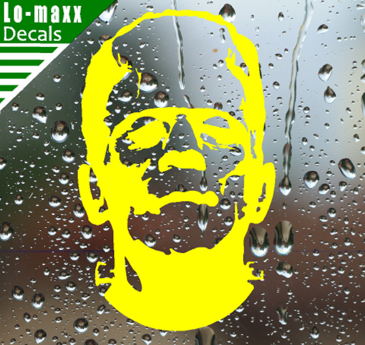 Frankenstein Monster Spooky Cool Car Window High Quality Die Cut Vinyl Decal gallery