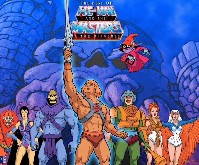 Heman Masters Of The Universe He-Man 4 Inch Sticker Indoor/Outdoor