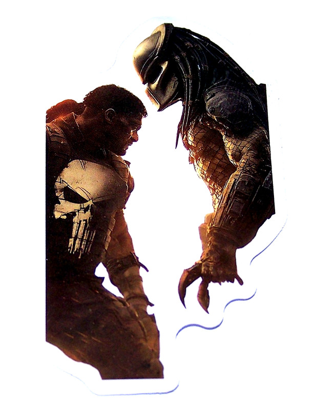 Predator – The Punisher Alien Hunter Cut Sticker Movie Action Sci-Fi Horror Film