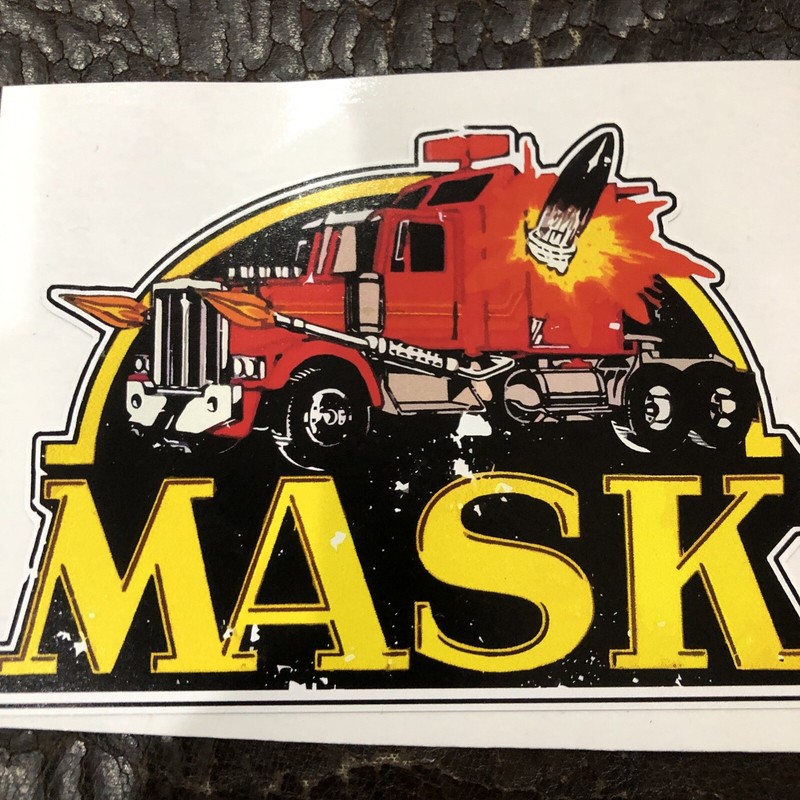 1985 M.A.S.K bumper Sticker! gallery
