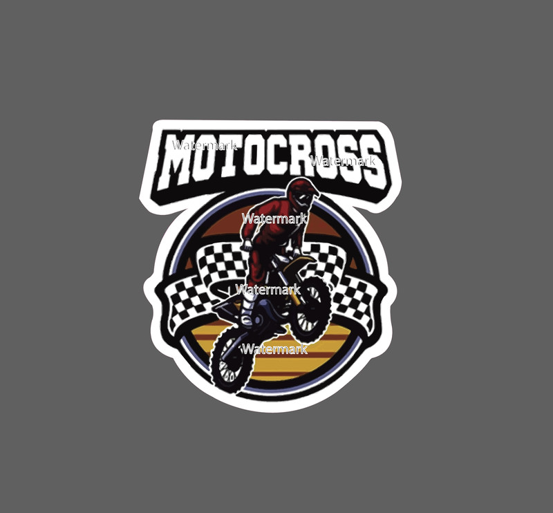 Motocross Sticker Dirt Bike Waterproof NEW – Buy Any 4 For $1.75 EACH Storewide!