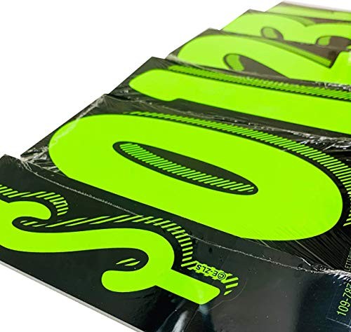 EZ Line Vinyl Decals for Cars Chartreuse Large Number Stickers 11 Dozen gallery