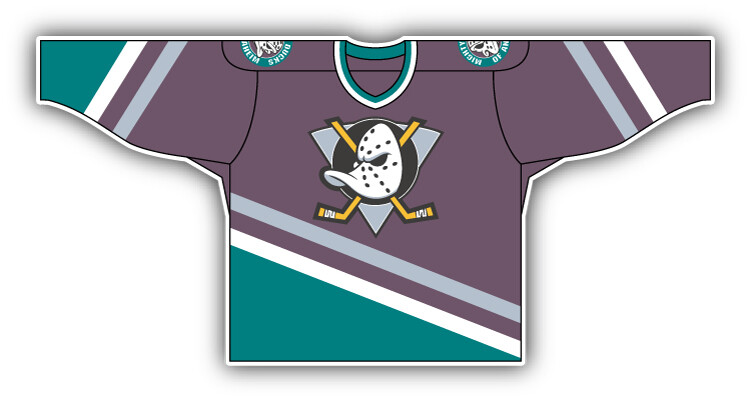 Anaheim Duck NHL Hockey Sport Logo Car Bumper Sticker Decal ”SIZES”